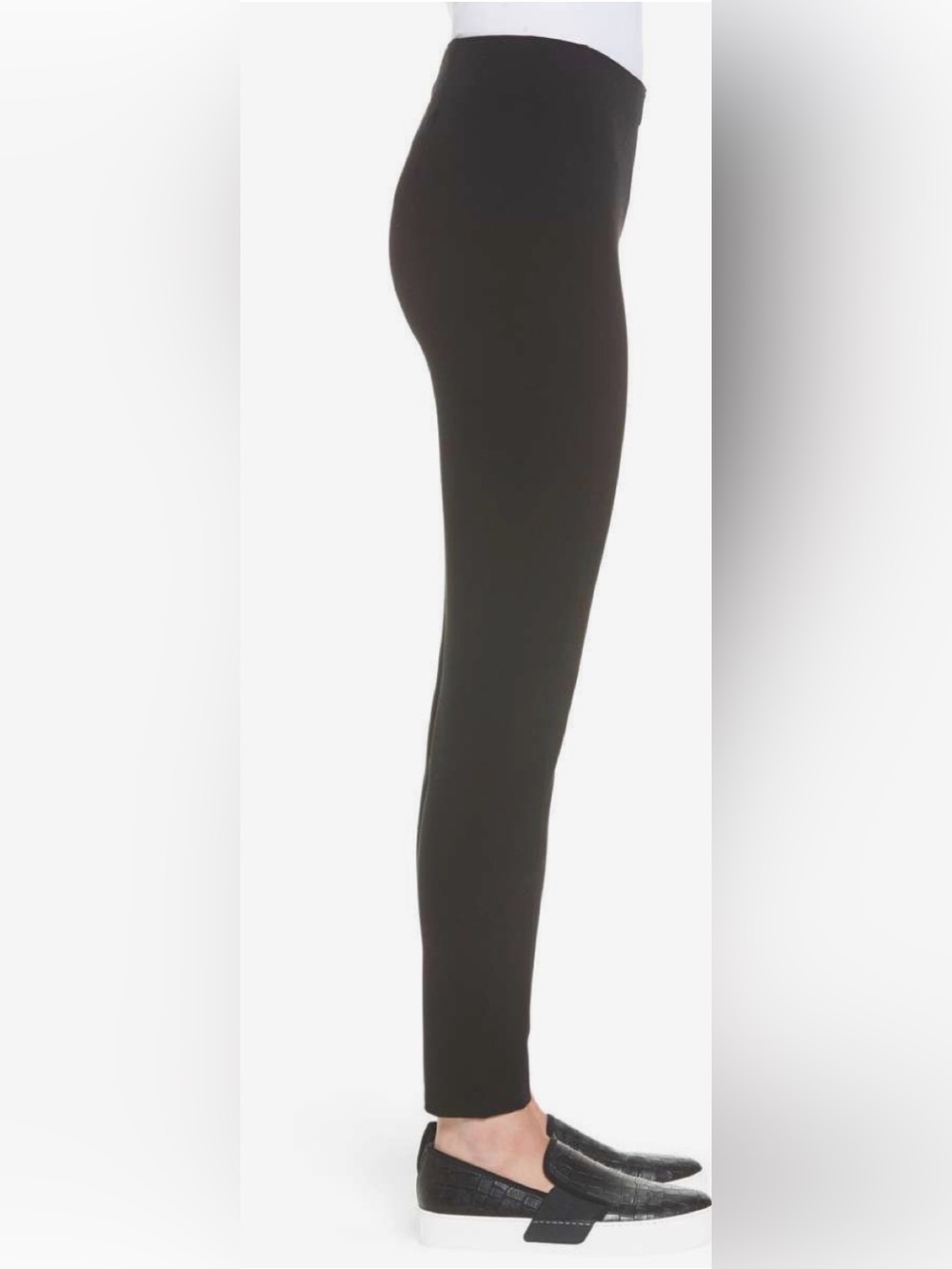 Halogen Black Straight Leg Ponte Pant. Size M